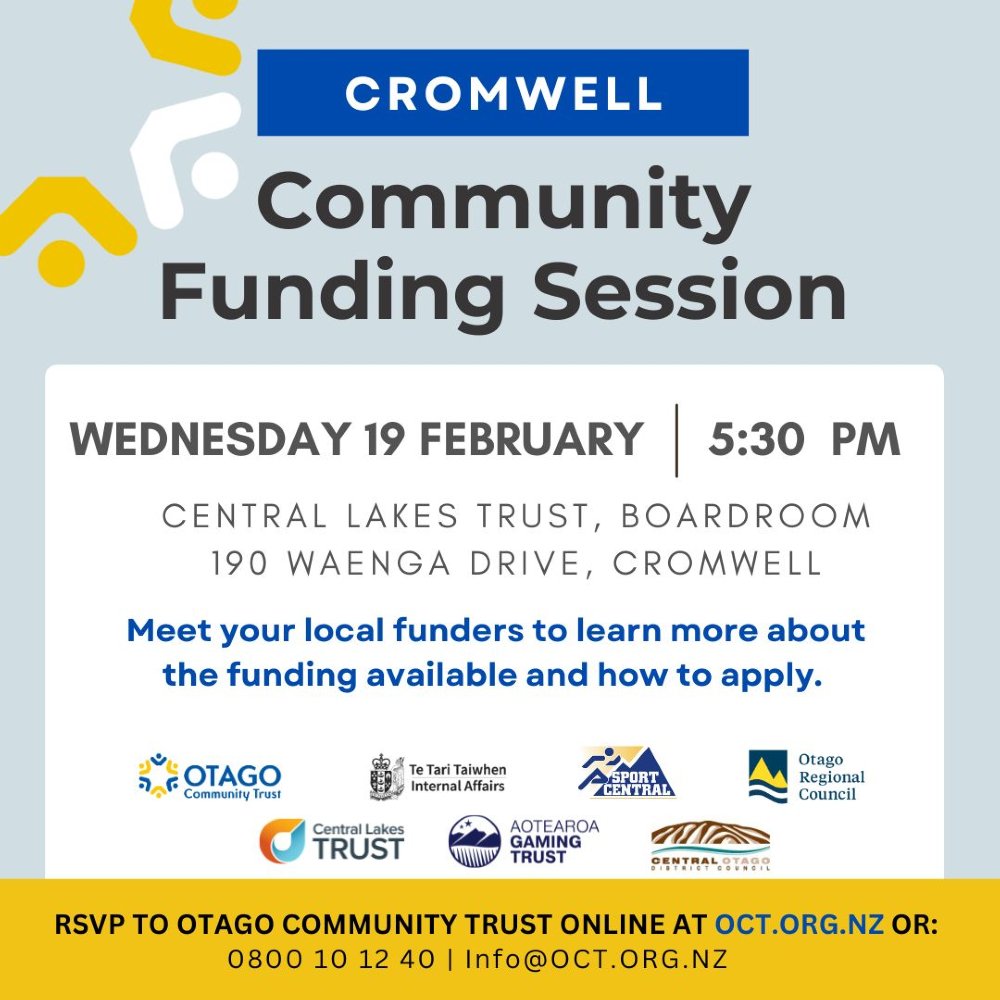 Cromwell Feb Funding Clinic